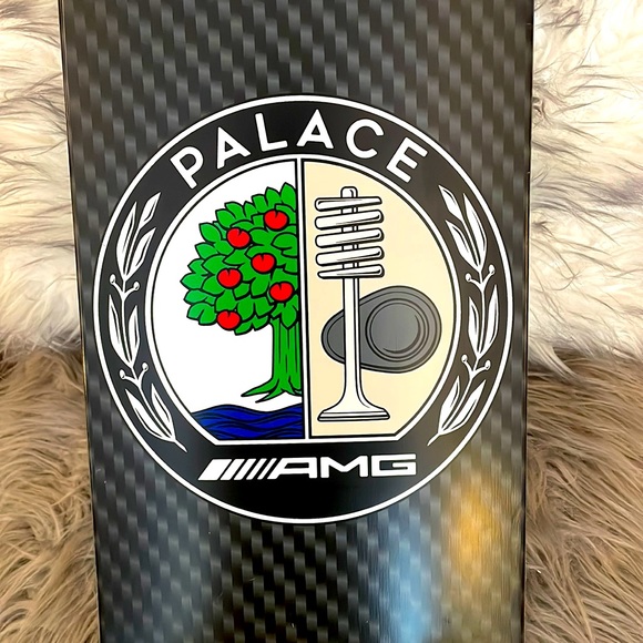 スケートボード Supreme - PALACE AMG skateboard deck Palace Skateboards AMG Emblem Skate Deck - Black Skate Decks